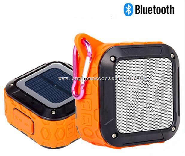 Altoparlante bluetooth pannello a celle solari per sport all