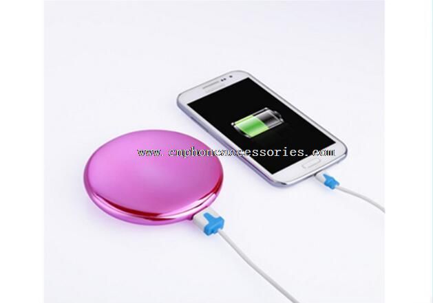 Super slim 7000mah crystal power bank