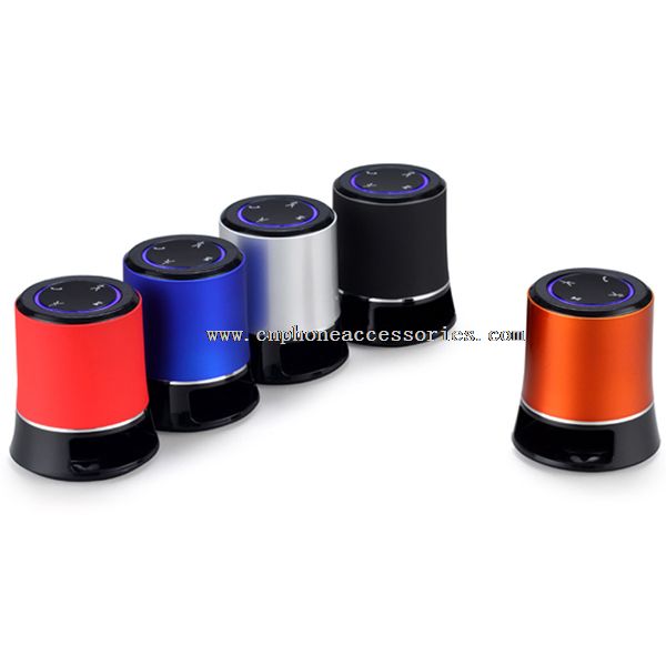 Bluetooth stereoplaten høyttaler med fargerik led blinkende og basslyd