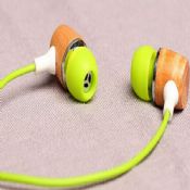 Warna-warni kayu earphone images