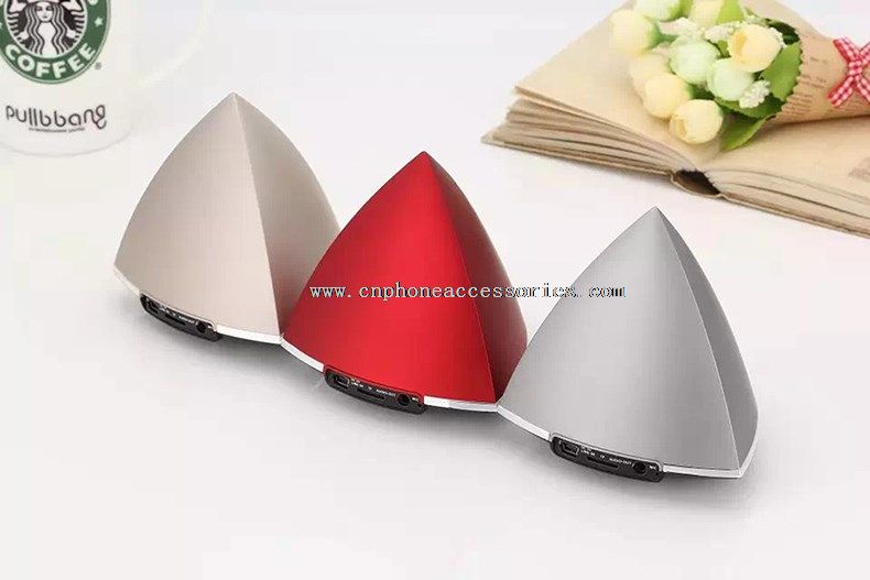 mini triangle shape bluetooth speaker