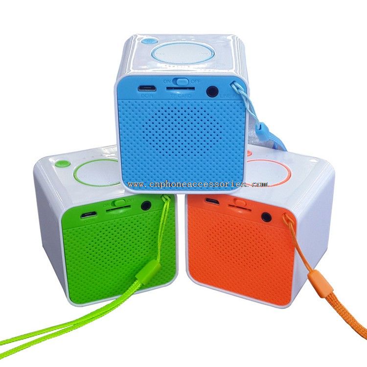 Pequeñas plazas Bluetooth altavoz