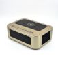 Qi Wireless Charging Alarm Clock Bluetooth Speaker with Temperature LED display small picture