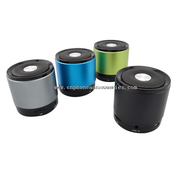 TF card aluminum alloy bluetooth speaker