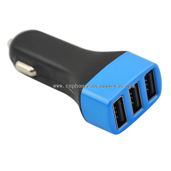 Triple car charger
