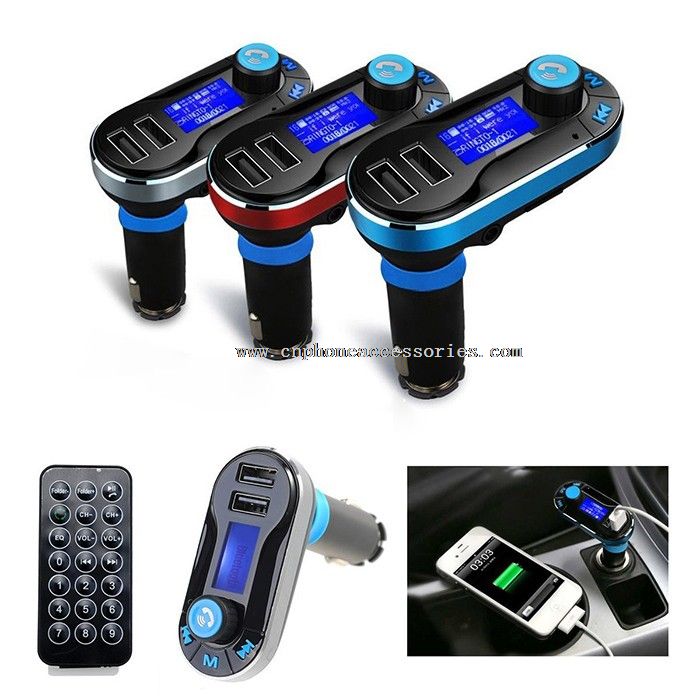 Car FM Transmitter with Bluetooth