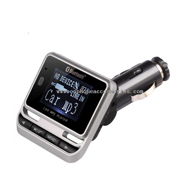 bil mp3-afspiller fm transmitter bluetooth med usb aux TF