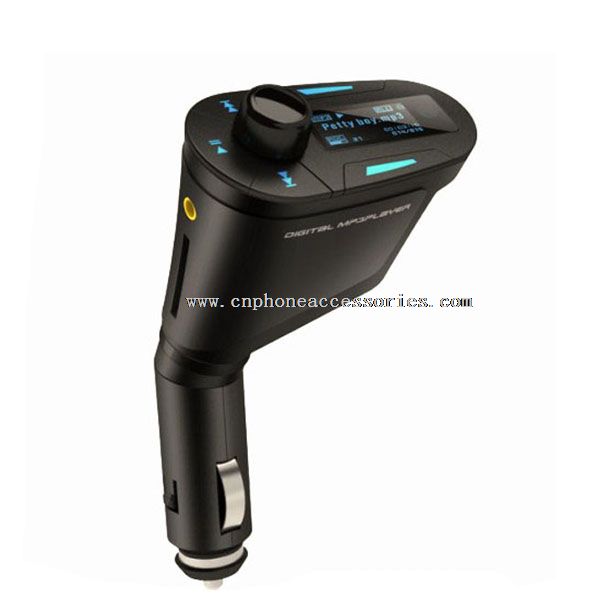 car mp3 player fm transmitter with usb aux tf