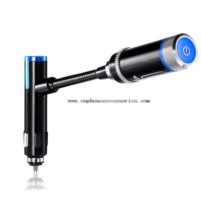 cigarette ligther car bluetooth fm transmitter with usb charger