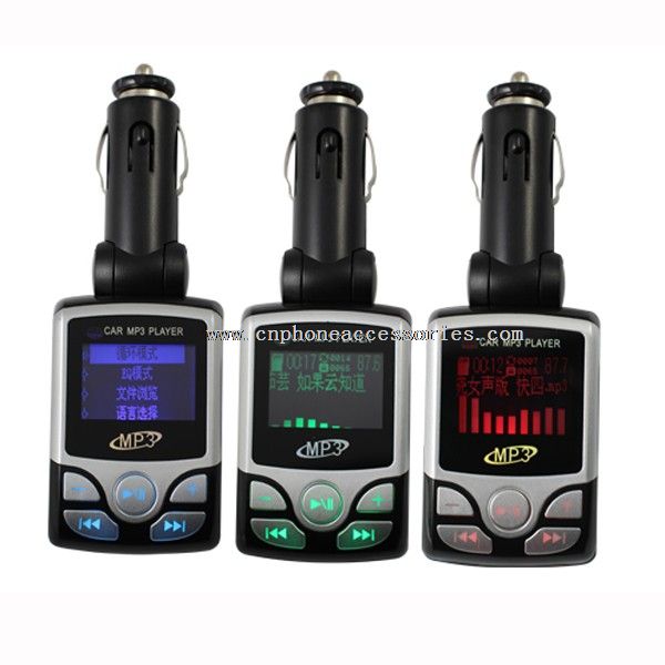fm transmitter car mp3 player with USB TF AUX