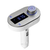 bluetooth car fm transmitter with TF card slot images