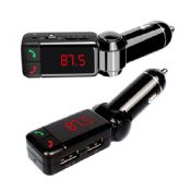 Car MP3 Player with LED Display Dual USB Charger images