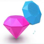 Diamant forma Bluetooth Speaker cu LED indicator images