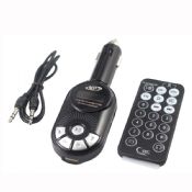 Controle remoto carro mp3 player transmissor fm com modulador de fm images