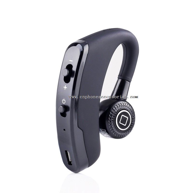 mini earhook bluetooth headset with voice control