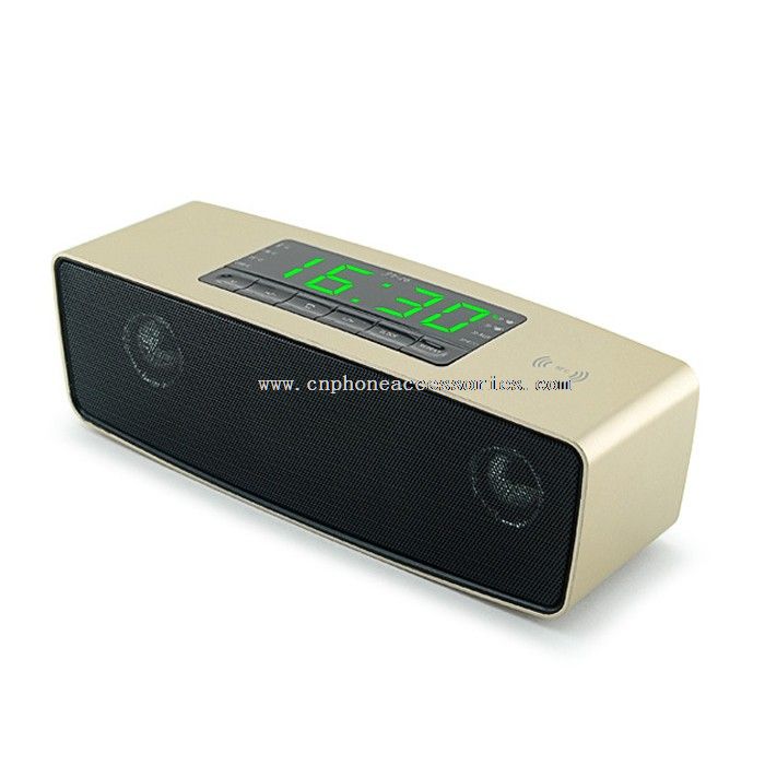 NFC Bluetooth Speaker with time clock