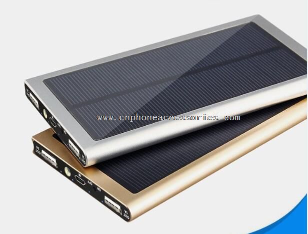 banco de potência 8000mAh carregador solar