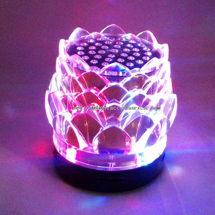 bluetooth speaker with led light