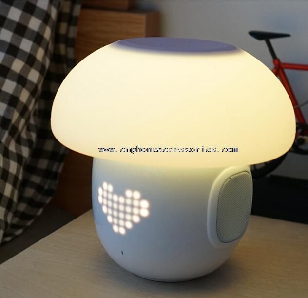 LED Stół Lampa TF karty z Mini soundbox