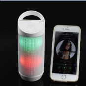 Bluetooth-Lautsprecher mit bunten LED-Leuchten images