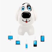 dog shape black portable stereo digital speaker images