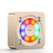 Métal haut-parleurs Bluetooth avec lumière de LED batterie 1000mah images