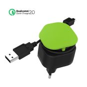 QC2.0 jednego USB Ładowarka ścienna images