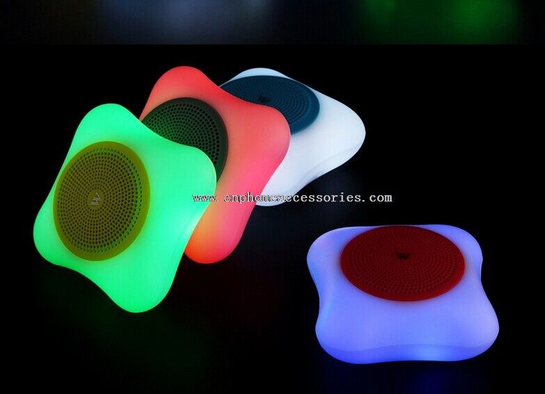 Mini altavoz con led