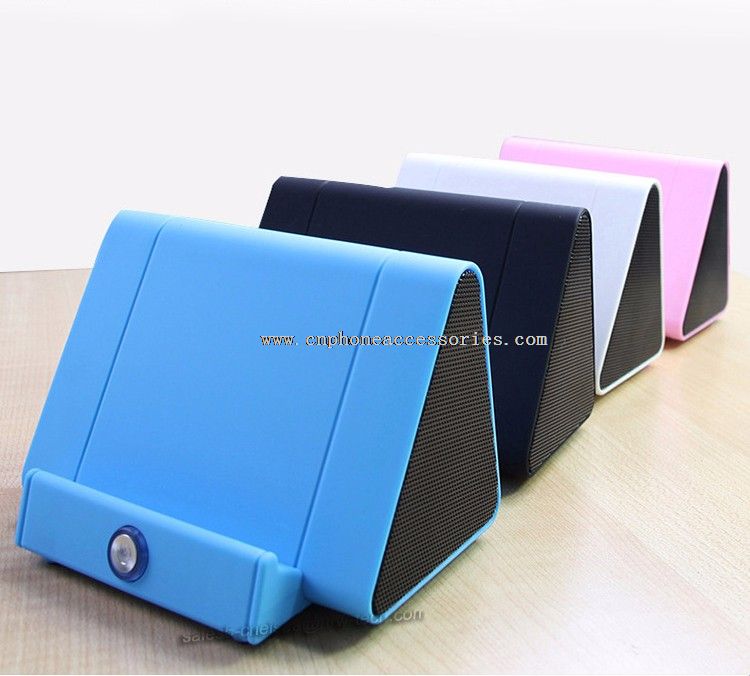 phone holder portable speaker