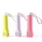 2600mah usb led flashlight Key Chain Portable power bank small picture