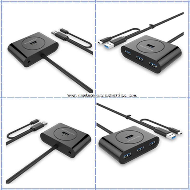 USB 3.0 4 porttinen usb-keskitin