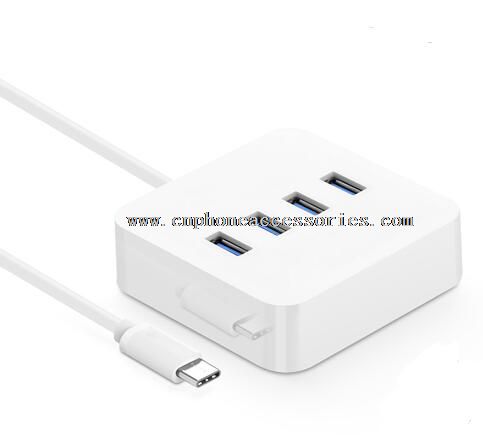 USB 3.0 türü-c 4 Port hub OTG fonksiyonu ile