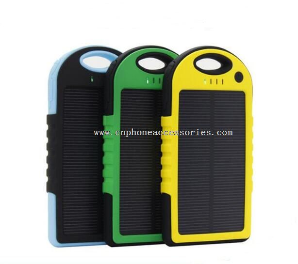 waterproof mobile charger solar power bank