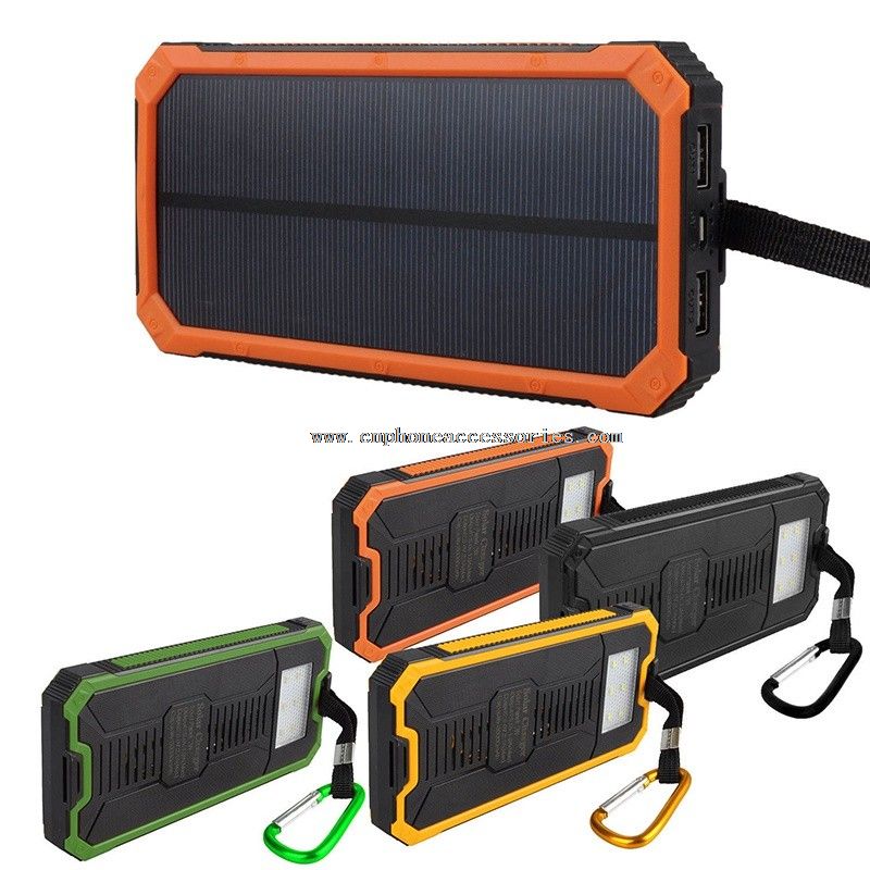 Wodoszczelny słoneczny Solar Power Bank