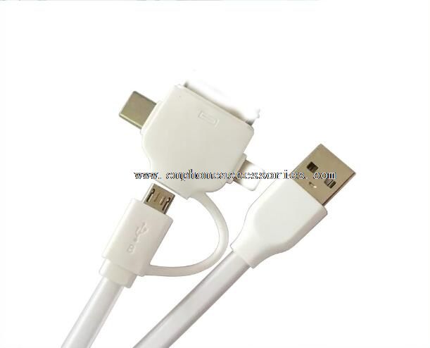 2 en 1 Micro USB Cable