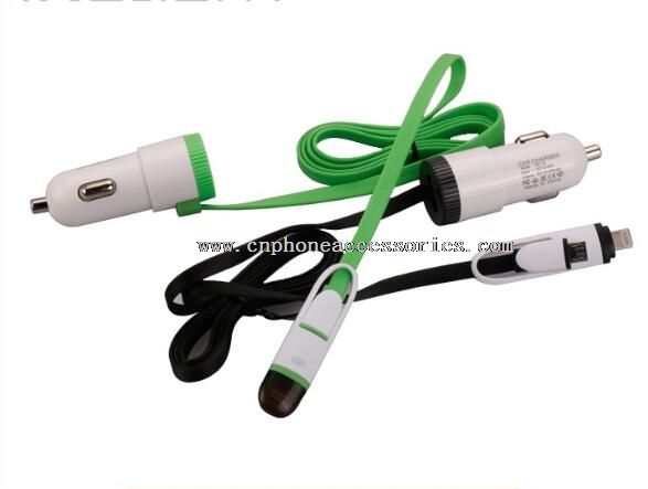 funny phone car charger with cable