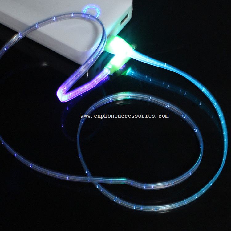LED nabíjecí kabel synchronizační datový kabel usb