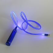 6 Colors Beautiful LED Light Durable Micro USB Cable images