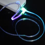 LED kabel synchronizacji danych kabel do ładowania usb images