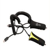 Micro portable car battery charger with single usb port images