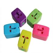 Universal Travel Adapter integrated with UK/EU/US plugs images