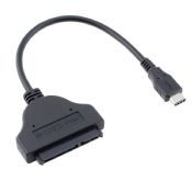 USB 3.1 Type C til SATA 7 + 15 22Pin adapterkabel images