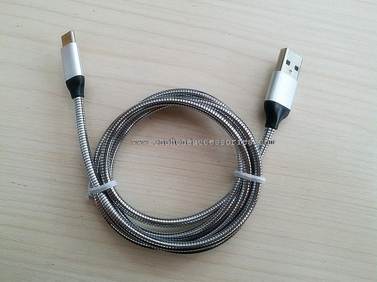 logam cepat pengisian kabel usb