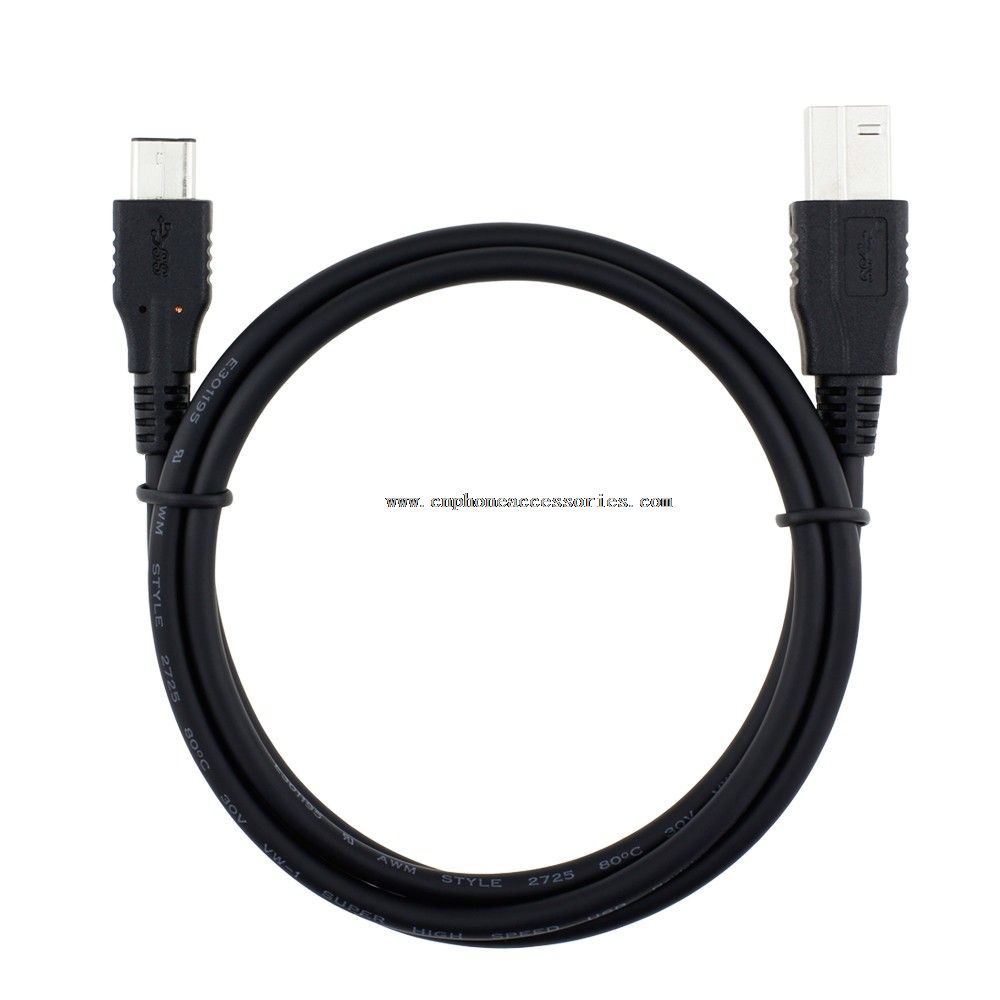 USB 3.1 type c til usb 3.0 BM usb-skriverkabelen