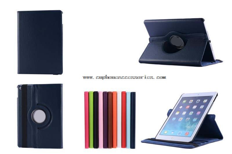 360 Grad drehen Leder PU Case für iPad Pro 9,7