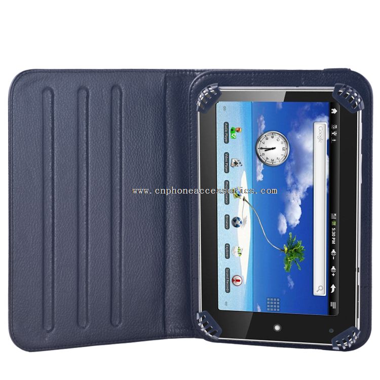 7-inch universal tablet Foldable kulit kasus dengan berdiri fungsi