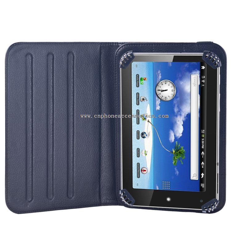 7 pulgadas universal Tablets plegable cuero caso con función Stand