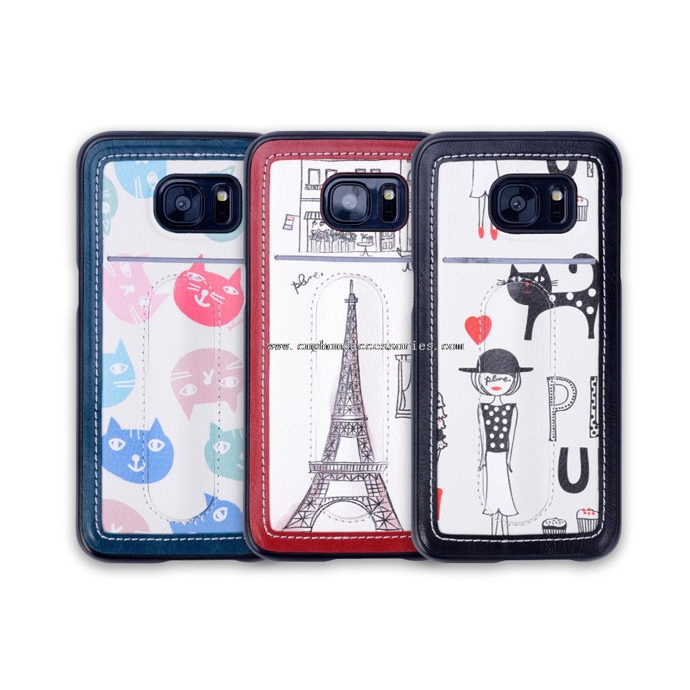 Hard Back Cover Custodia in pelle per iPhone 6