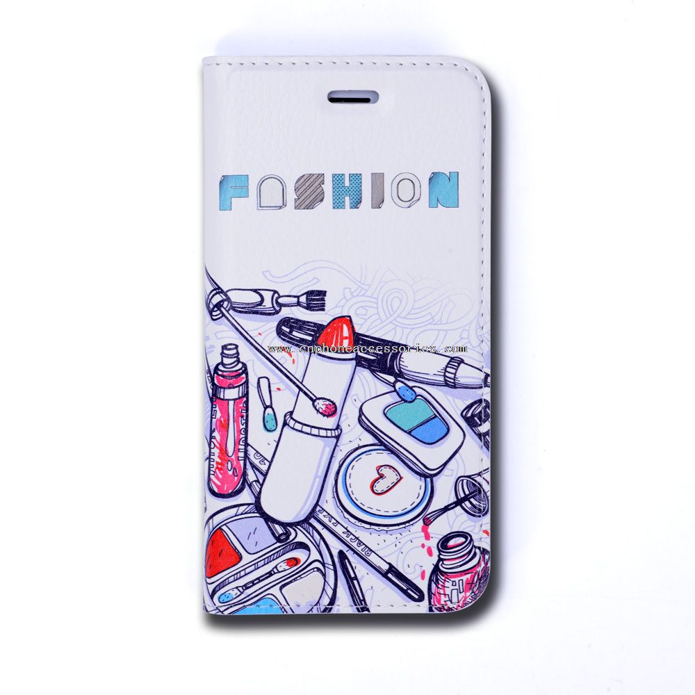 telepon Leather case untuk iphone 6