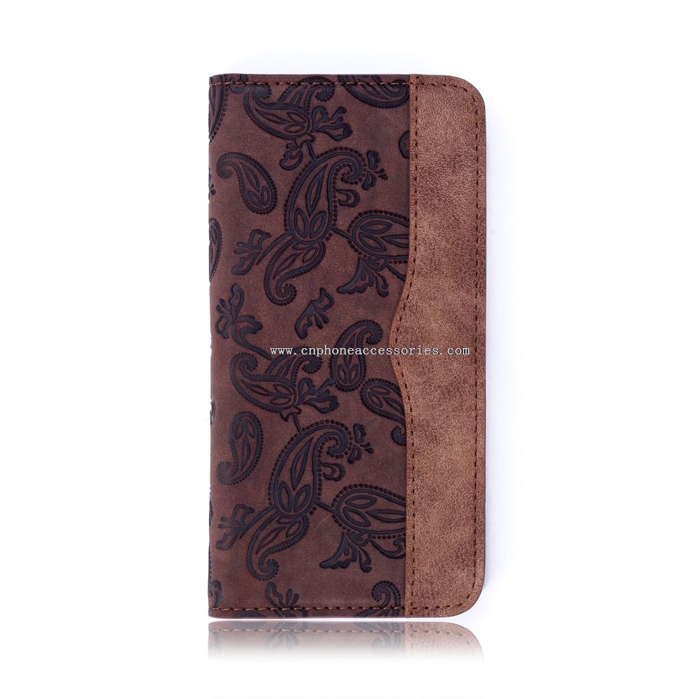 Leather Wallet Case Cover Magnetic Flip Card Holder